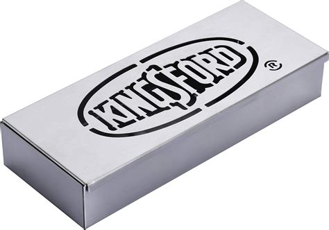 kingsford stainless steel smoker box|Kingsford Stainless Steel Smoker Box for Grill .